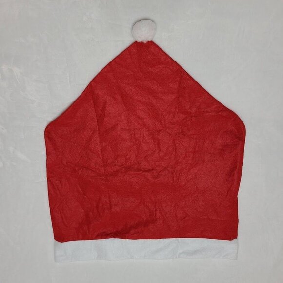 Giant Christmas Red Santa Hat Big Snowman Skeleton Oversize 19" X 23" - Picture 3 of 6